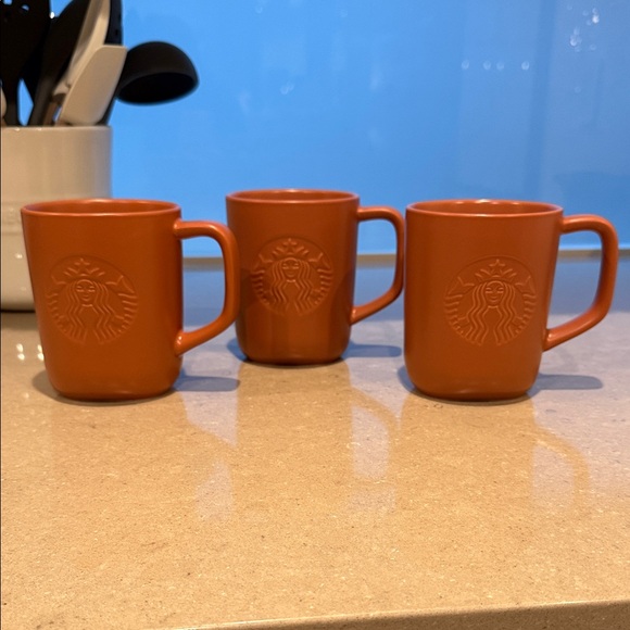 Starbucks Other - Starbucks terracotta mugs (set of 3)